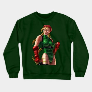 Cammy White Crewneck Sweatshirt